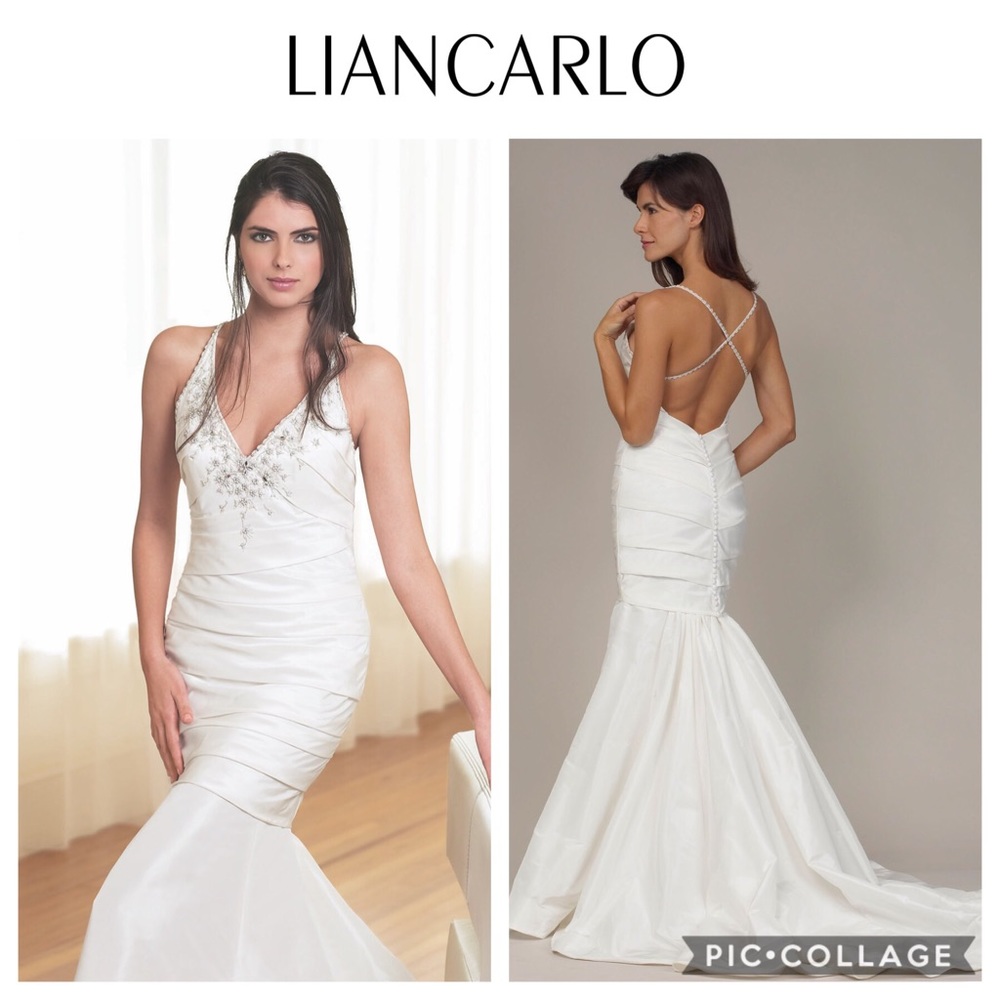 Lian Carlo Silk Wedding Gown